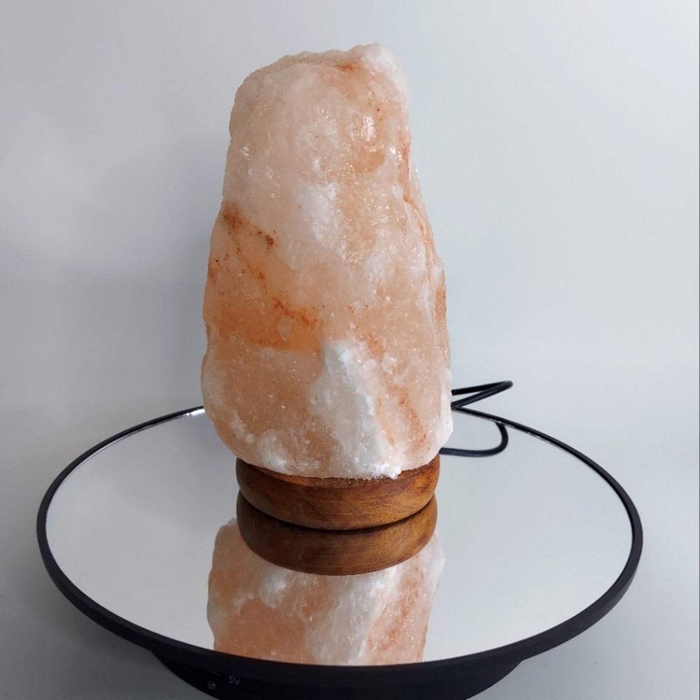 Himalayan Salt Lamp w/wooden base